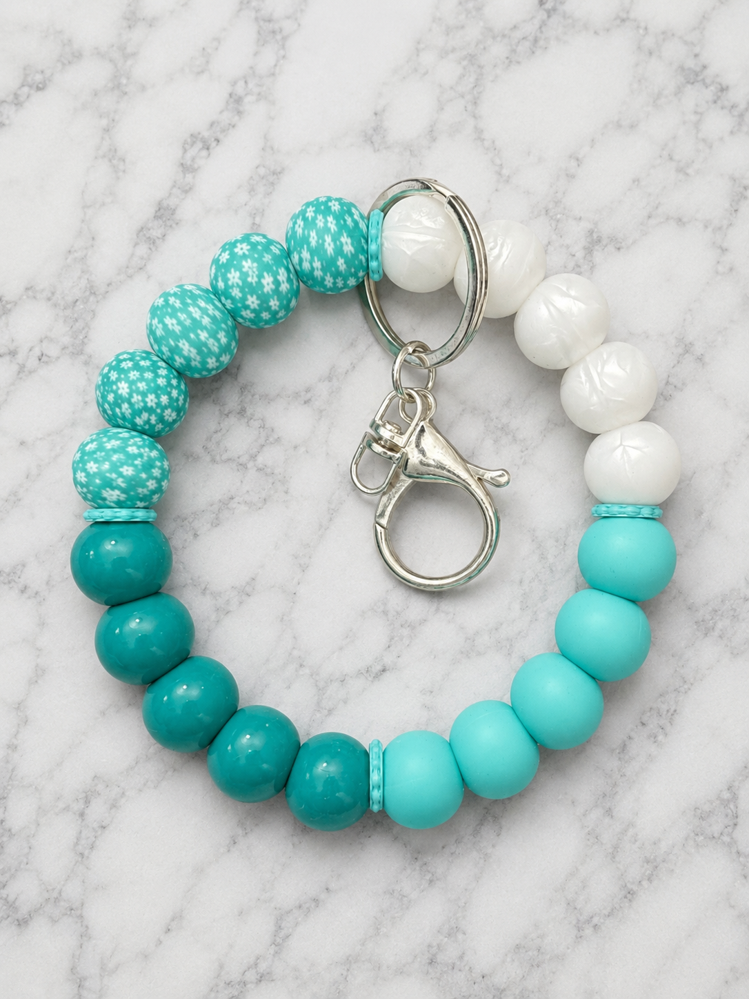 Wristlet Kit ~ Turquoise Daisies
