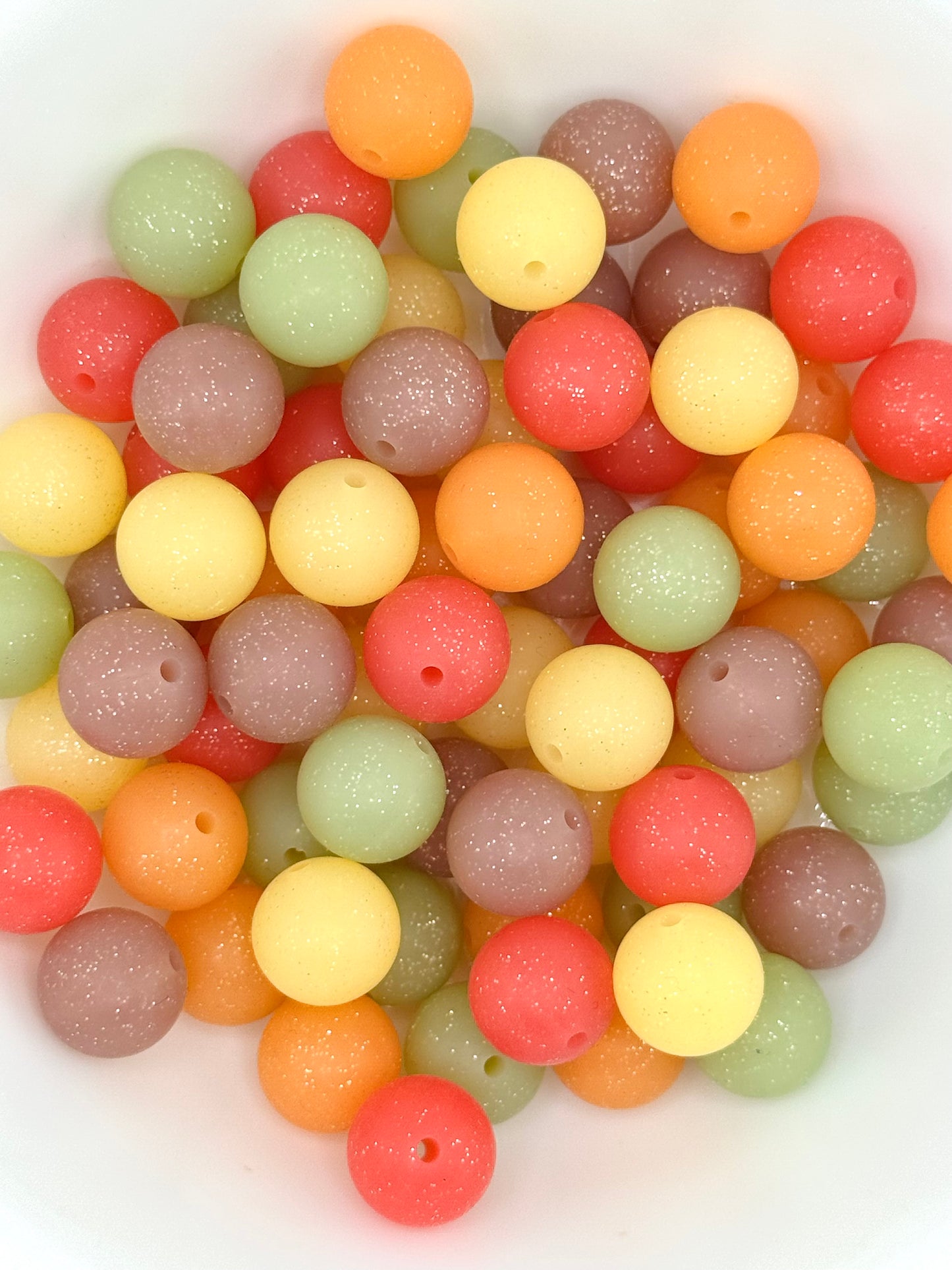 Glittery 15mm Mix - Falloween (25ct)