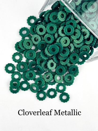 Bubble Edge 3D Printed Spacers - 12mm Large Hole (10ct)