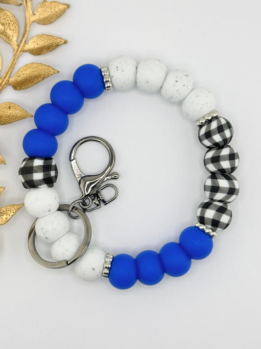 (Wholesale) Wristlet ~ Go Big Blue