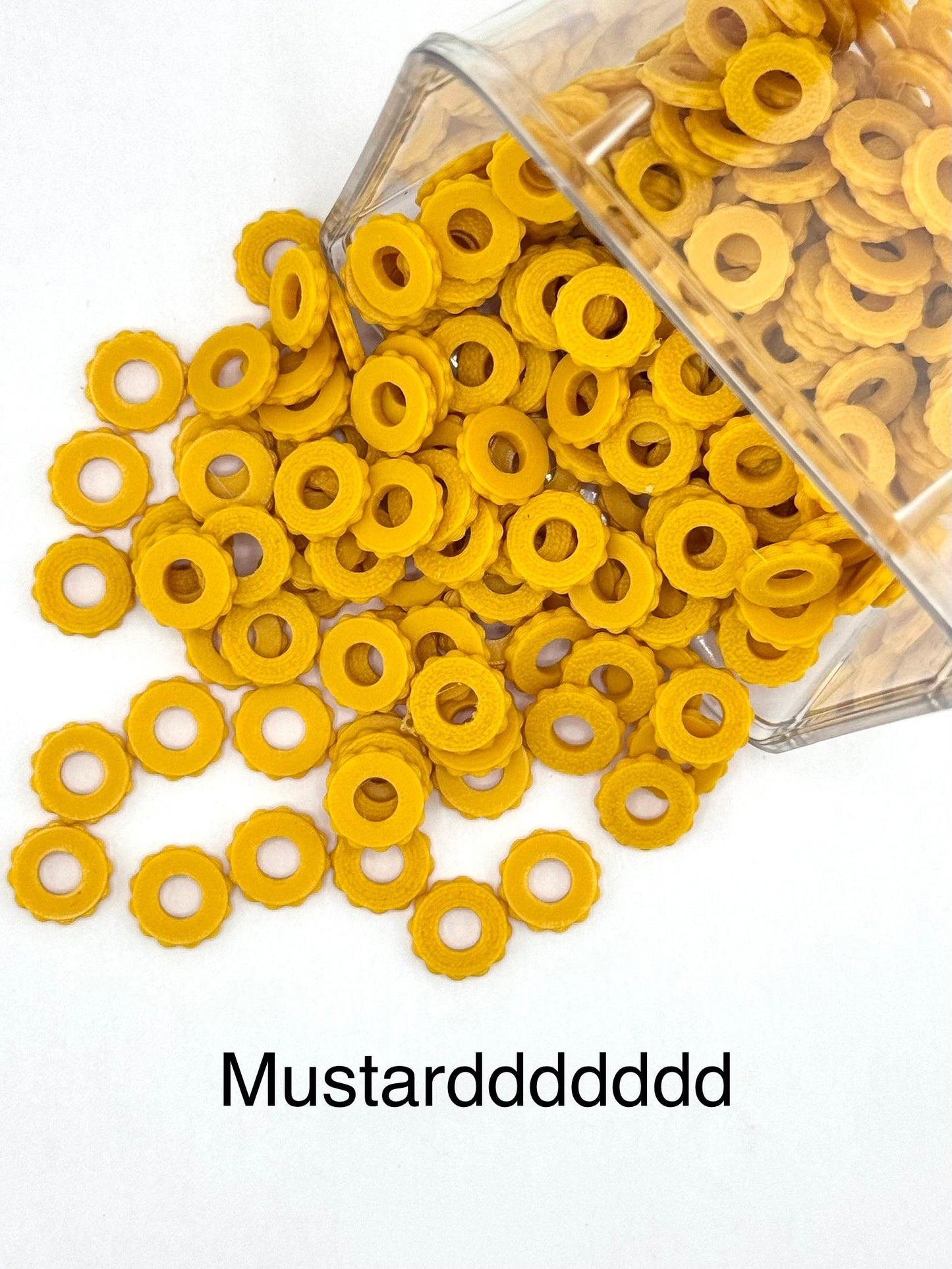 Bubble Edge 3D Printed Spacers - 12mm Large Hole (10ct)
