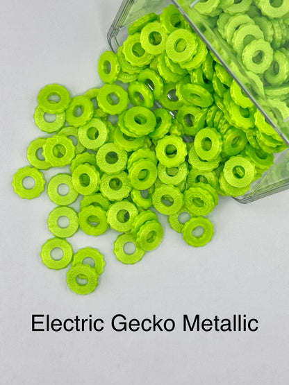 Bubble Edge 3D Printed Spacers - 12mm Large Hole (10ct)