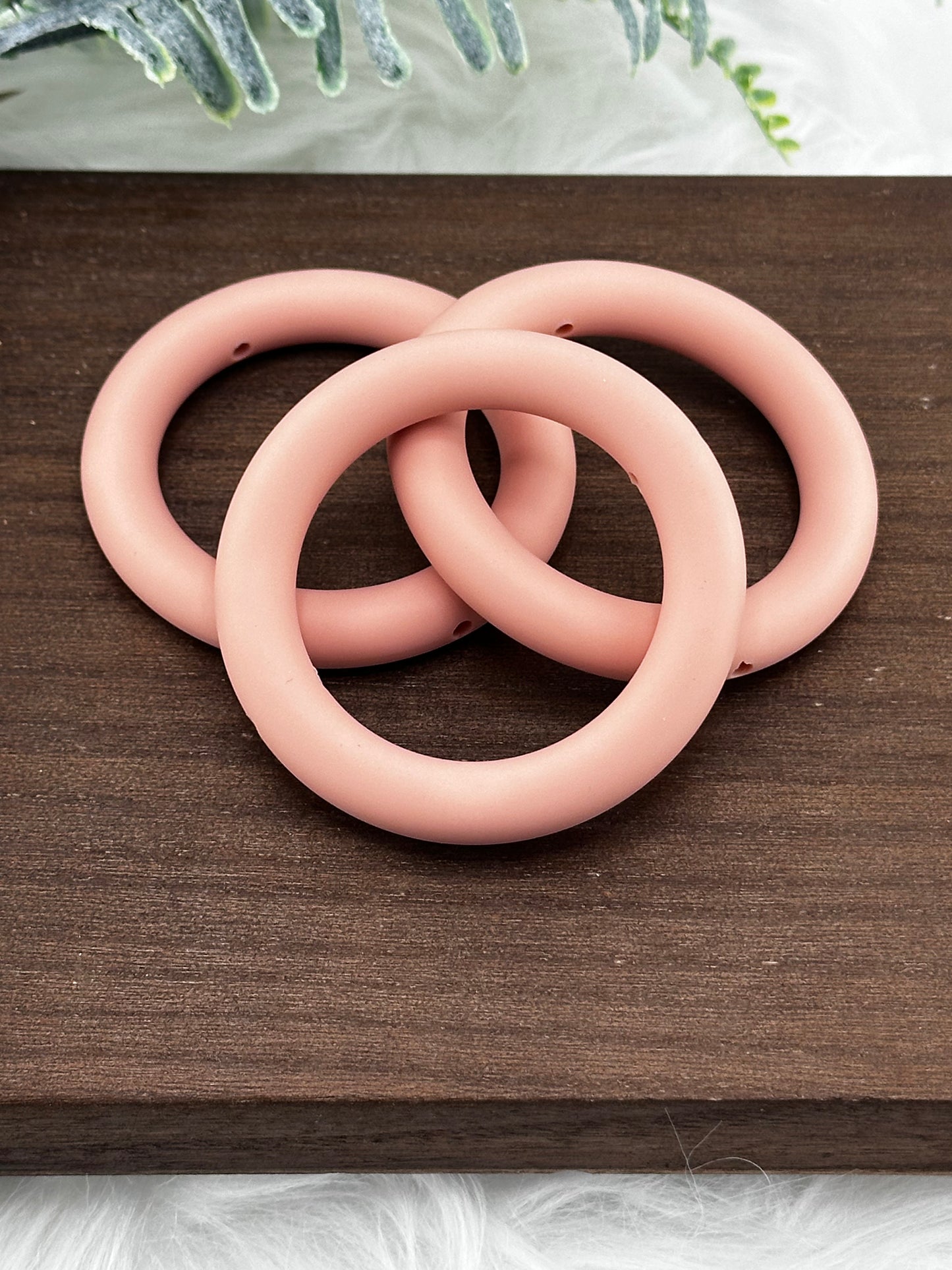Silicone Ring 65mm #74 Dusty Pink