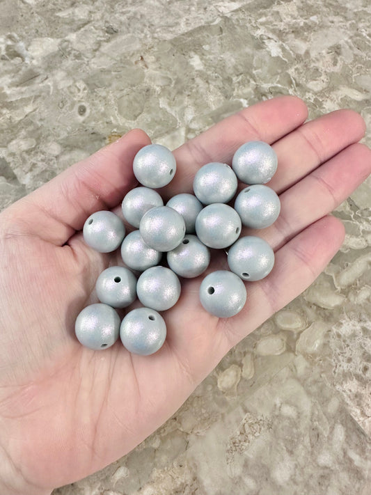 Opal #K71 Icy Gray 15mm Round