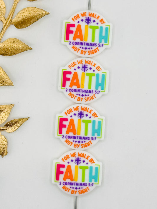 For We Walk By Faith Focal
