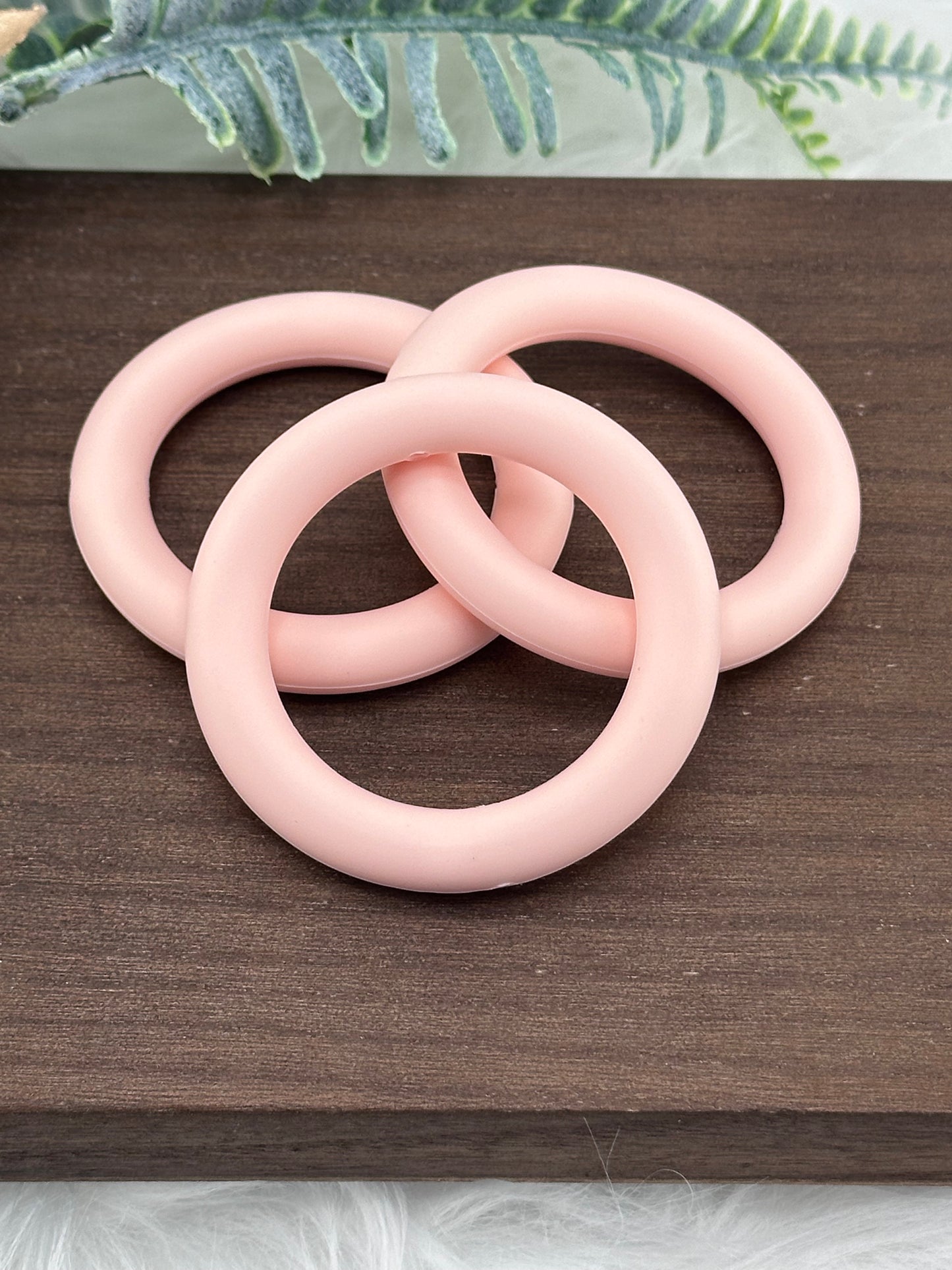 Silicone Ring 65mm #59 Light Pink