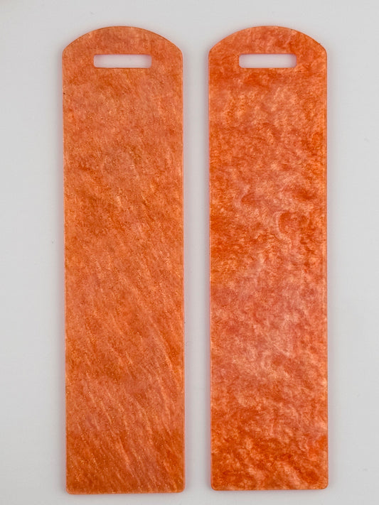 Acrylic Bookmark ~ Orange Haze