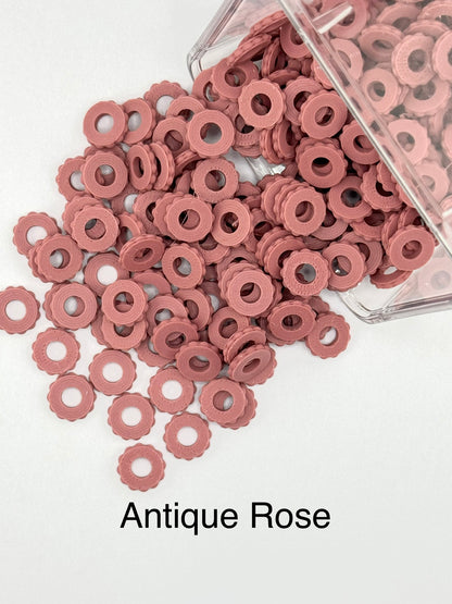Bubble Edge 3D Printed Spacers - 12mm Large Hole (10ct)