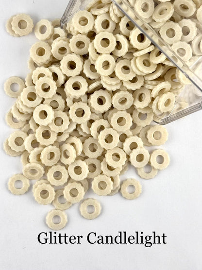 Bubble Edge 3D Printed Spacers - 12mm Large Hole (10ct)