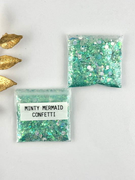 Confetti 2.5g Mix - Minty Mermaid