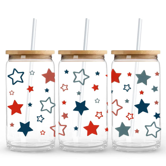 UV DTF Wrap - Americana Stars