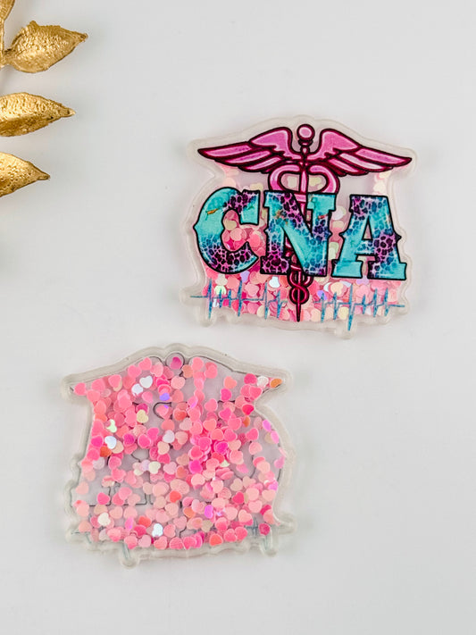 Glitter Acrylic Shaker ~  CNA