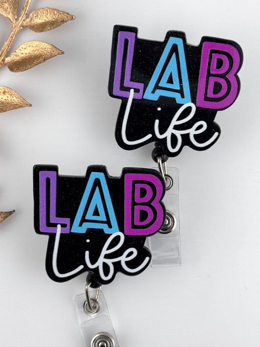 Badge Reel ~ Bold Lab Life