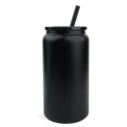 Stainless Steel Can - Powder Coated Black