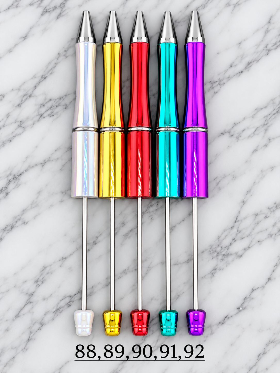 Plastic Beadable Solid Pen