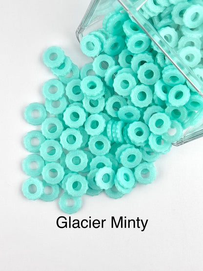 Bubble Edge 3D Printed Spacers - 12mm Large Hole (10ct)