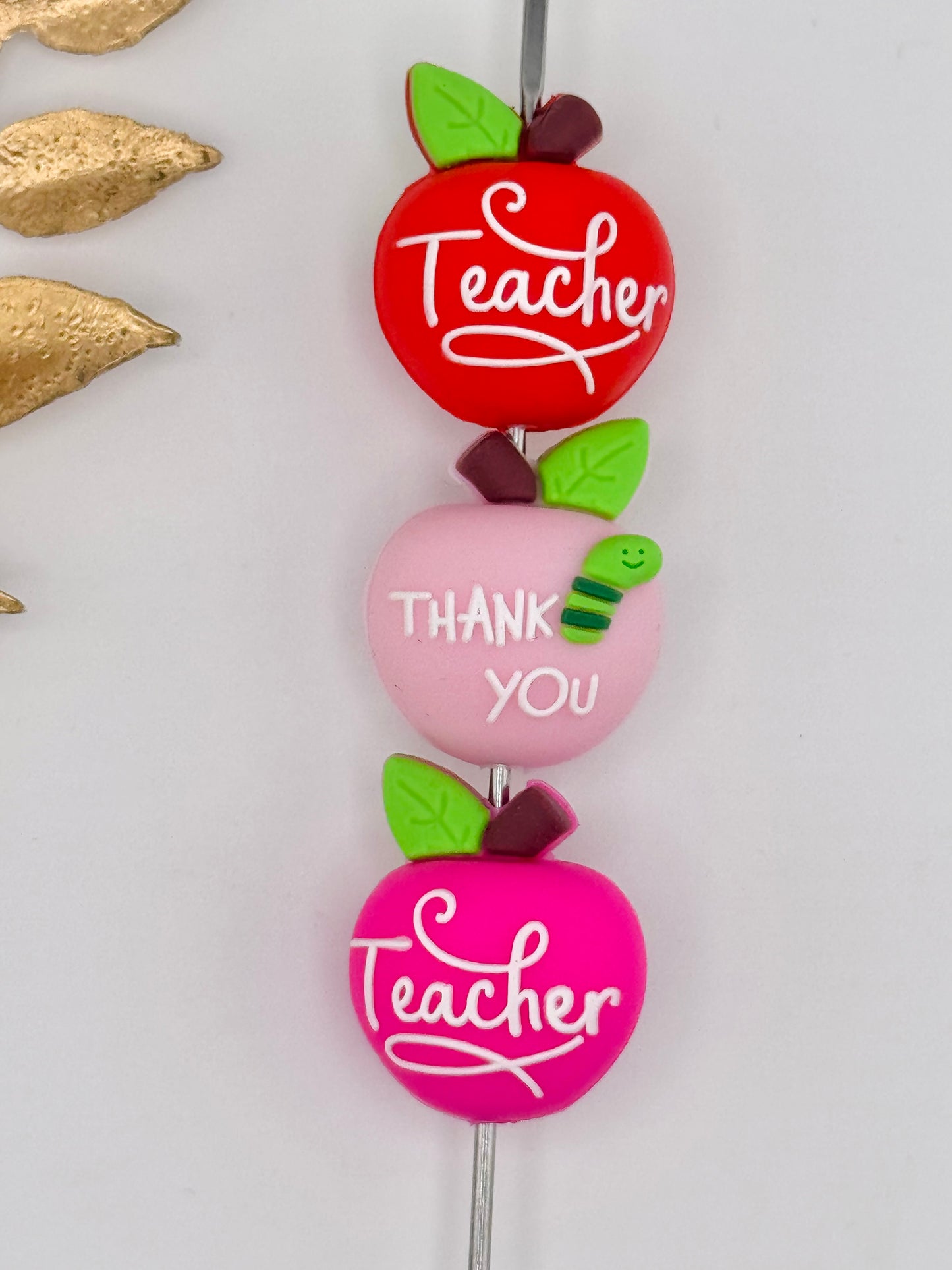 Thank You Teacher Apple 3D Focal