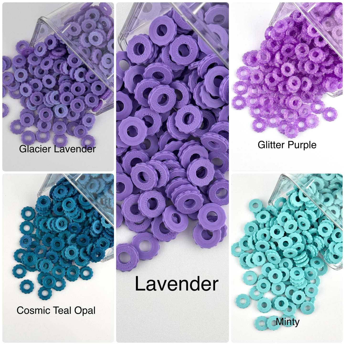 Mixed Custom Spacer 10ct Bag - Mermaid