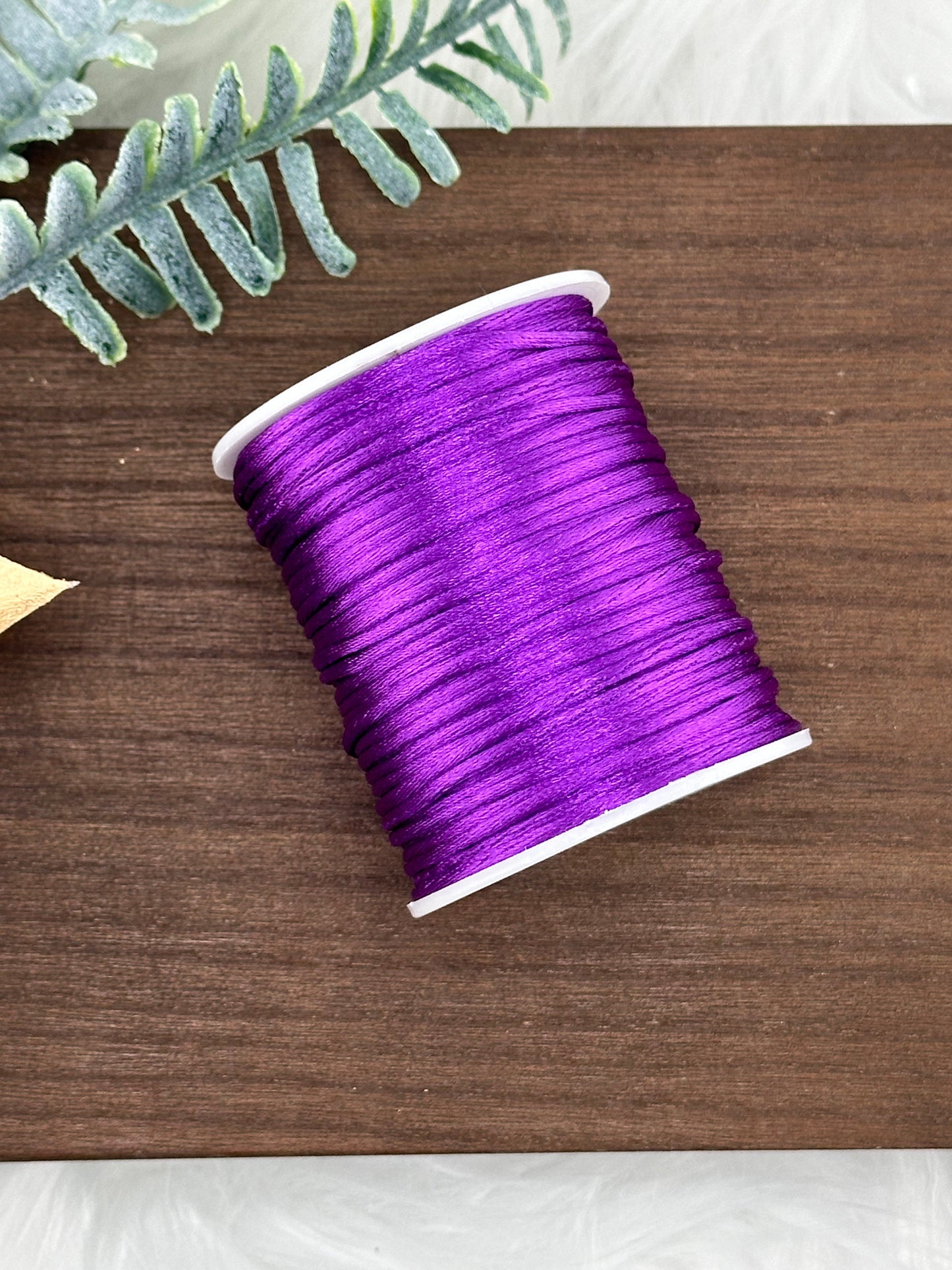 Nylon Cord 1.5mm Bright Purple (#17) 50m Roll