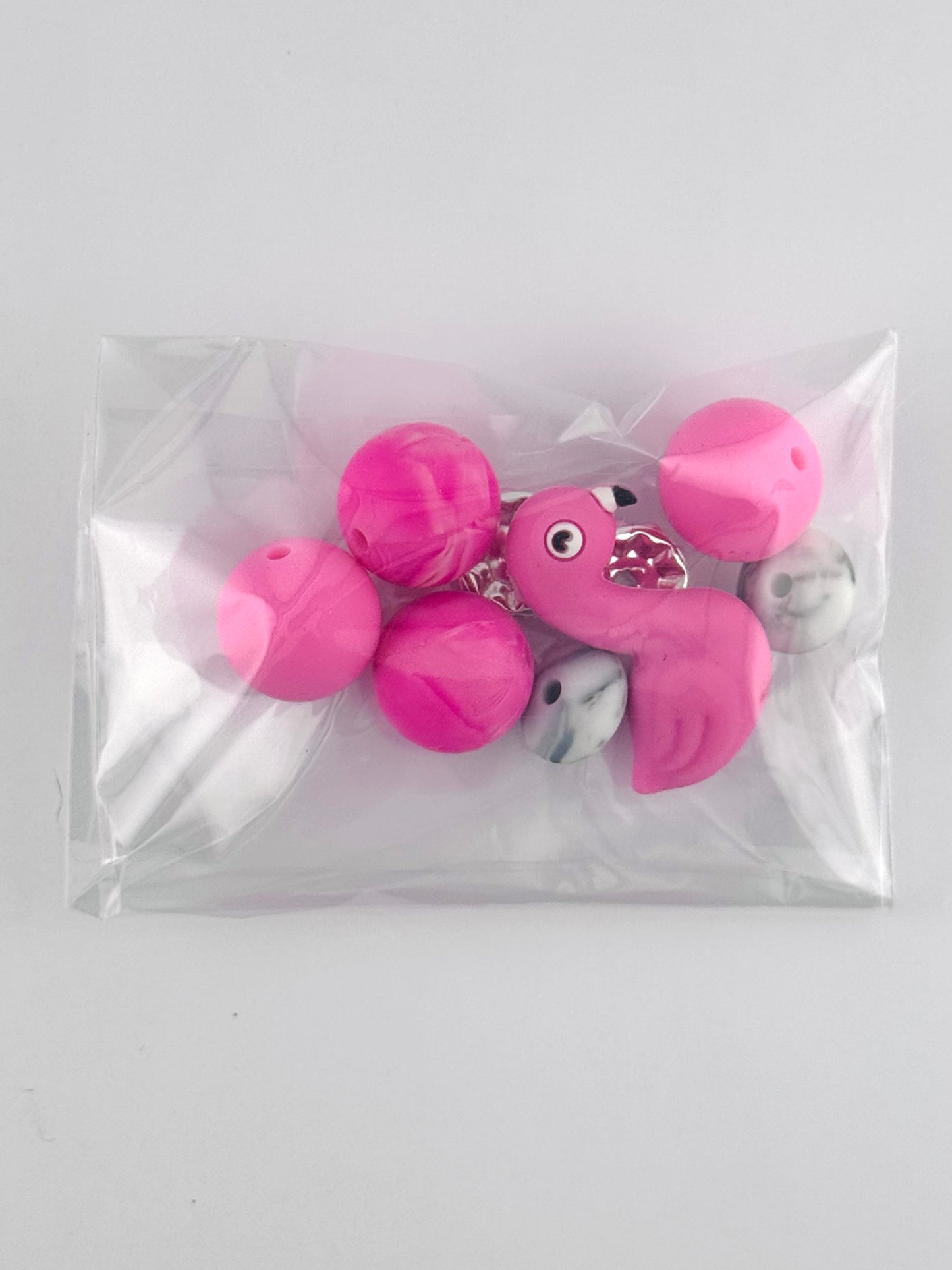 Bead Bag - Flamingo