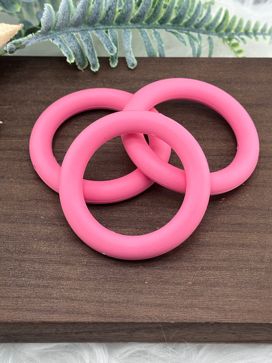 DP ~ Silicone Ring 65mm Strawberry 3pk