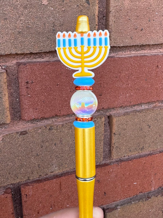 (Pre-Made) Menorah Pen