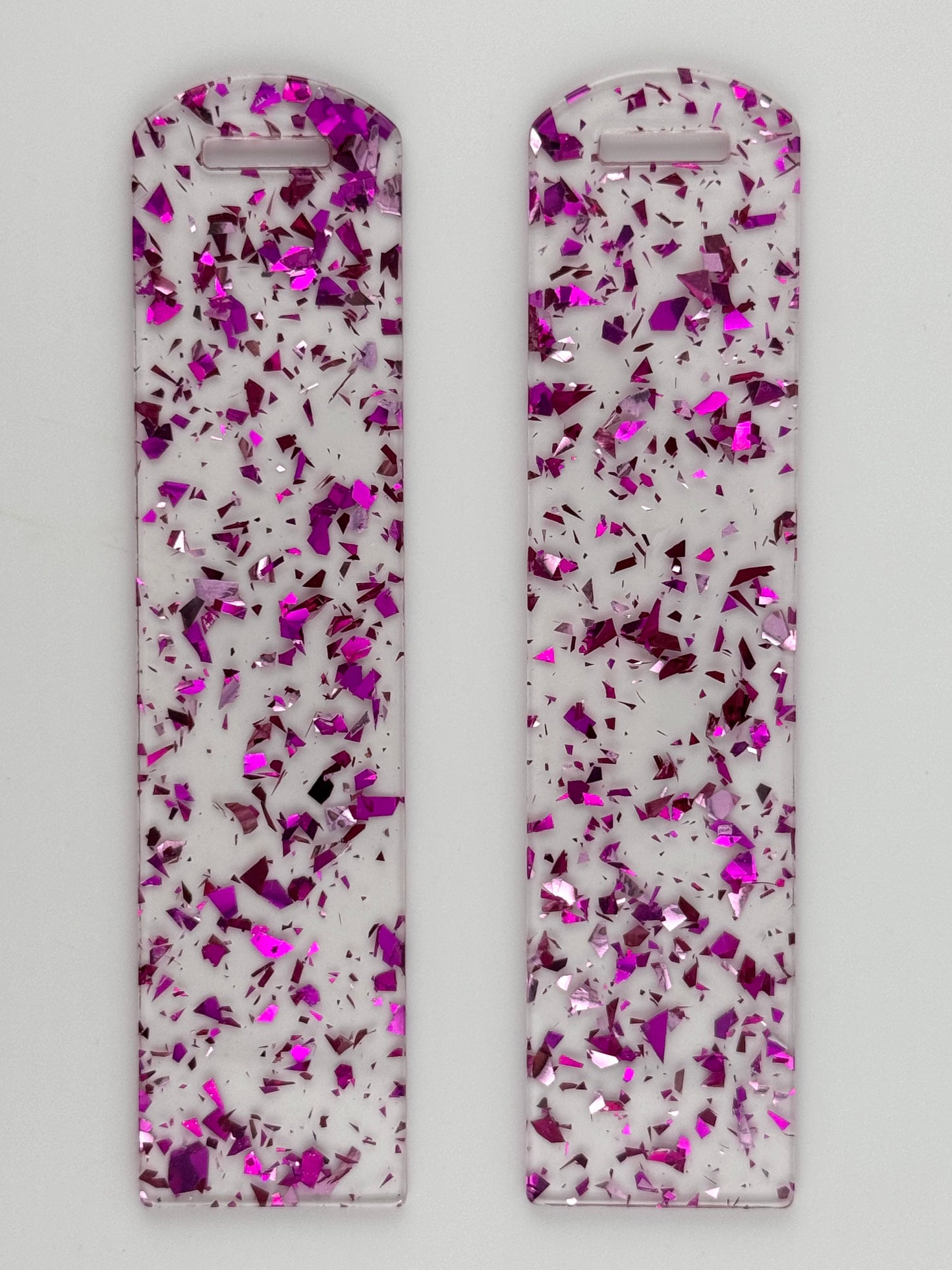 Acrylic Bookmark ~ Purple Splash