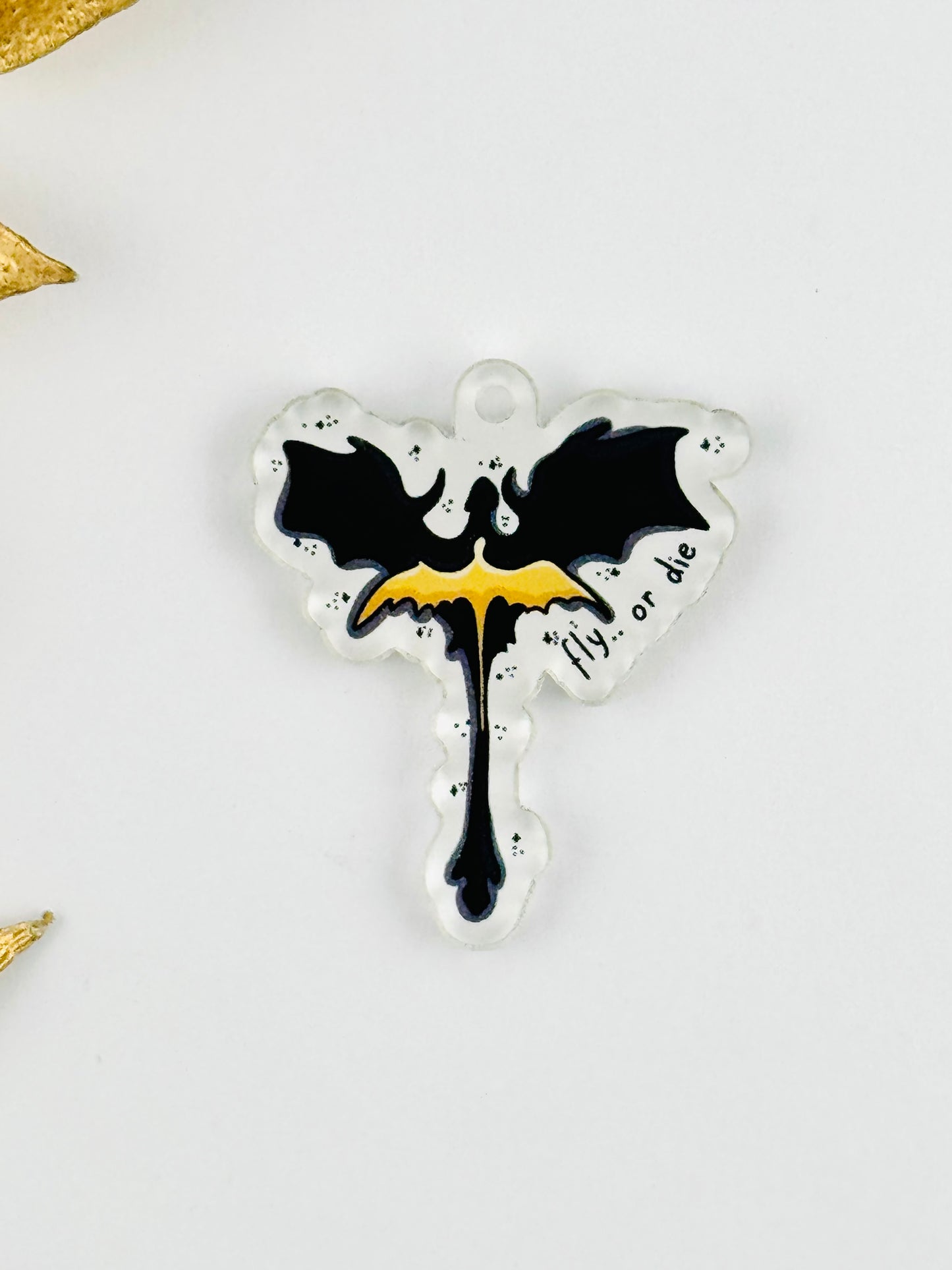 Dust Plug Charm ~ Fly Or Die