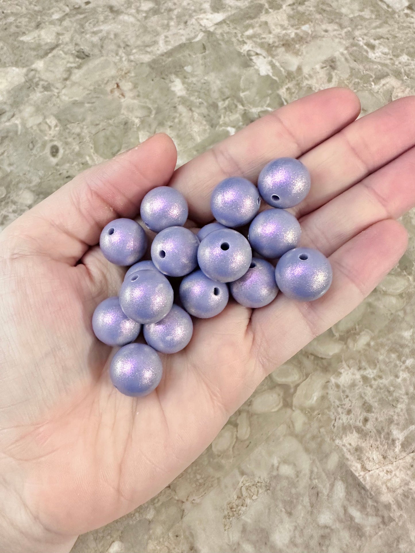 Opal #42 Lilac 15mm Round