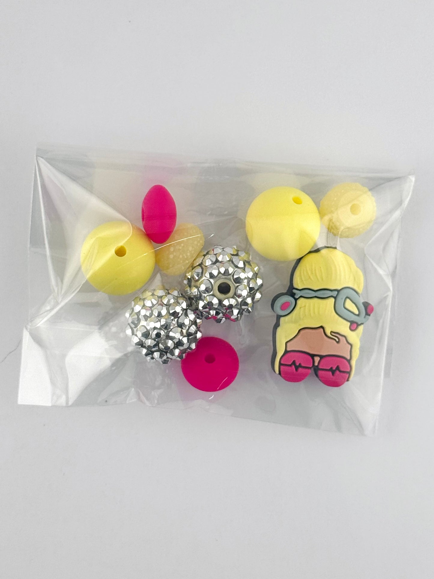 Bead Bag - Blonde Nurse