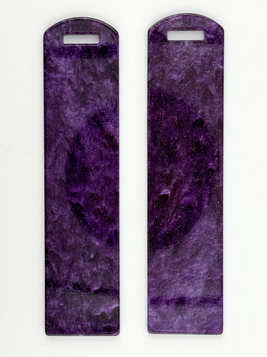 Acrylic Bookmark ~ Purple Haze