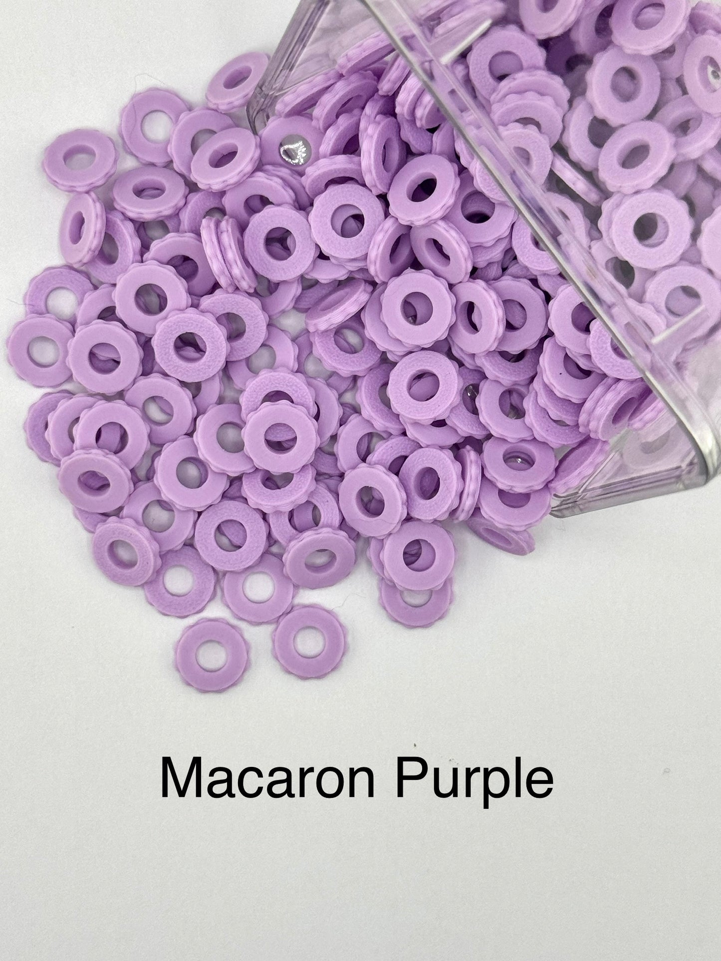 Bubble Edge 3D Printed Spacers - 12mm Large Hole (10ct)