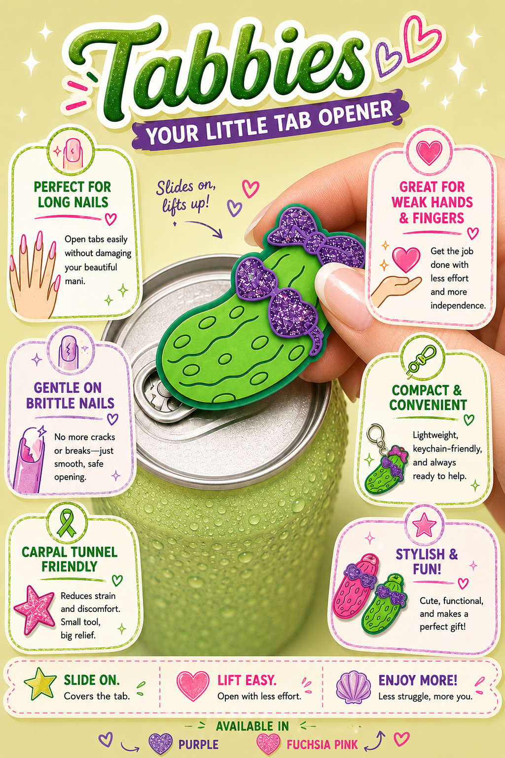 Tabbie Can Opener - Tammy Pickle