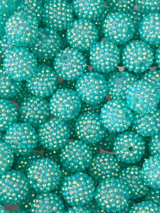 Rhinestone 20mm Acrylic ~ Island