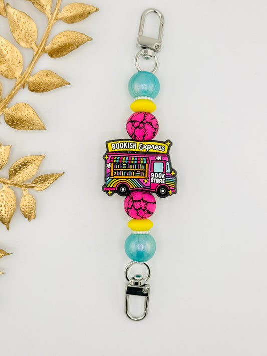 (Pre-Made) E-Reader Strap ~ Bookish Express ~ Interchangable