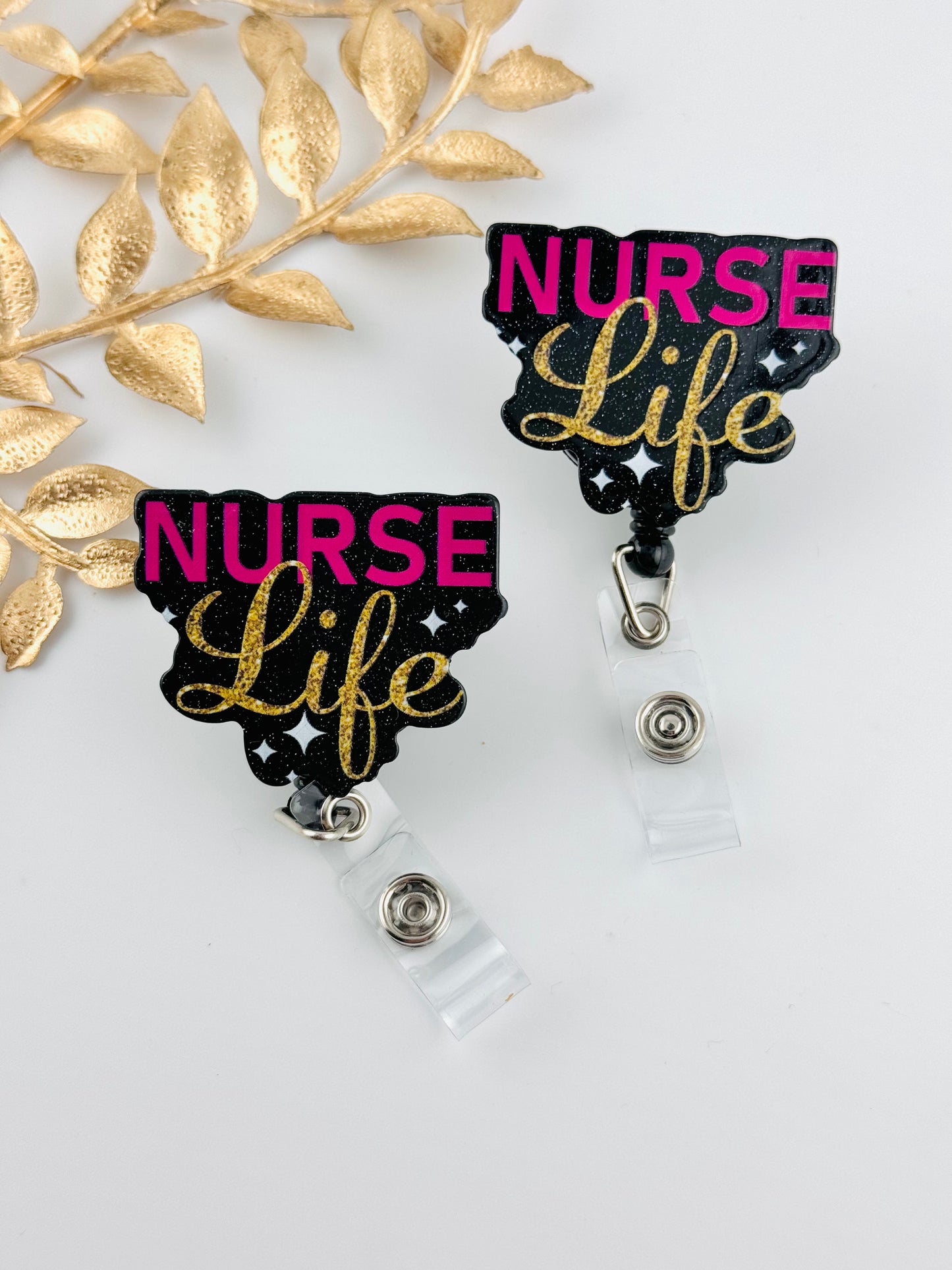 Badge Reel ~ Glamour Nurse Life