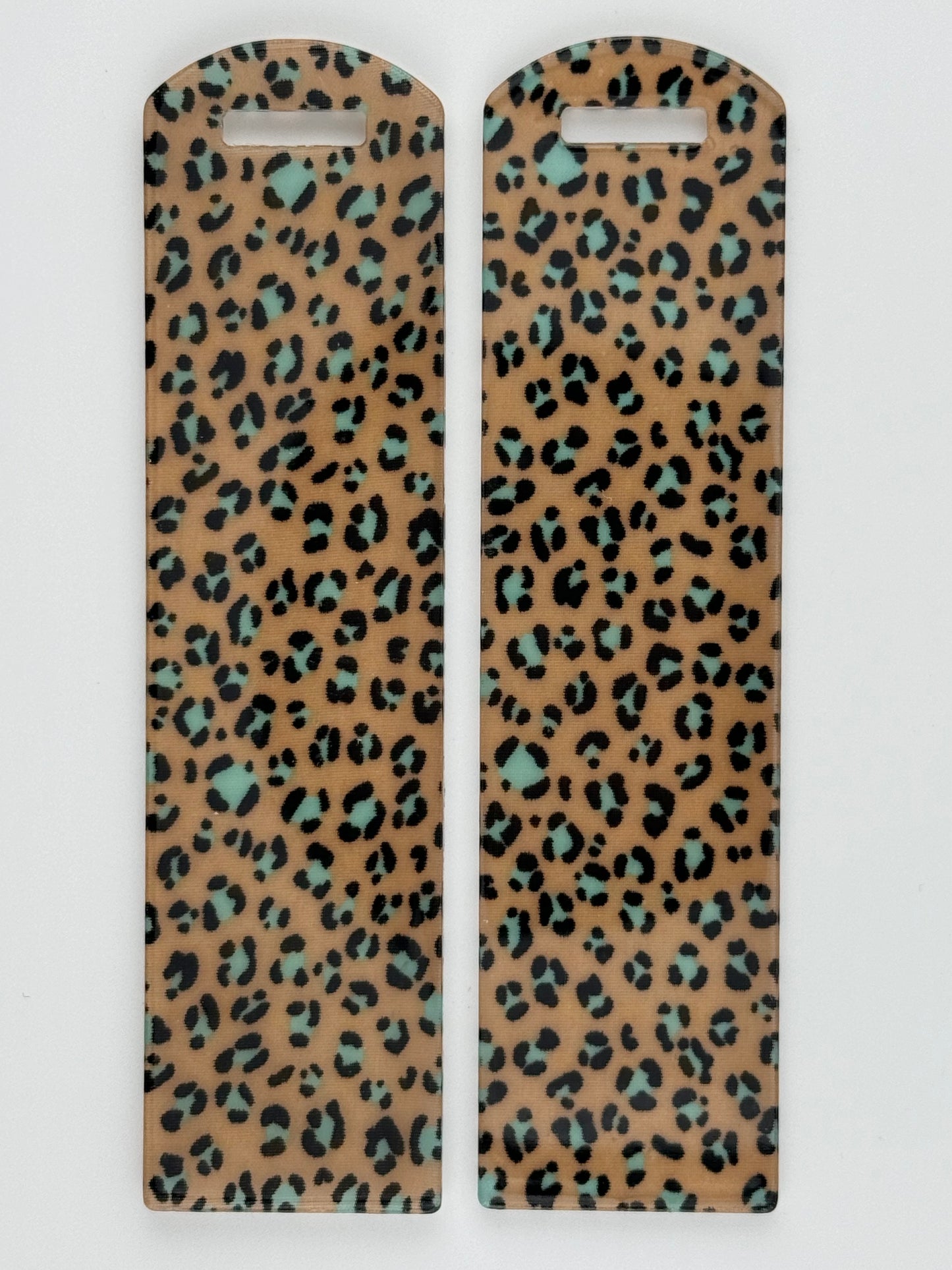 Acrylic Bookmark ~ Mini Western Leopard