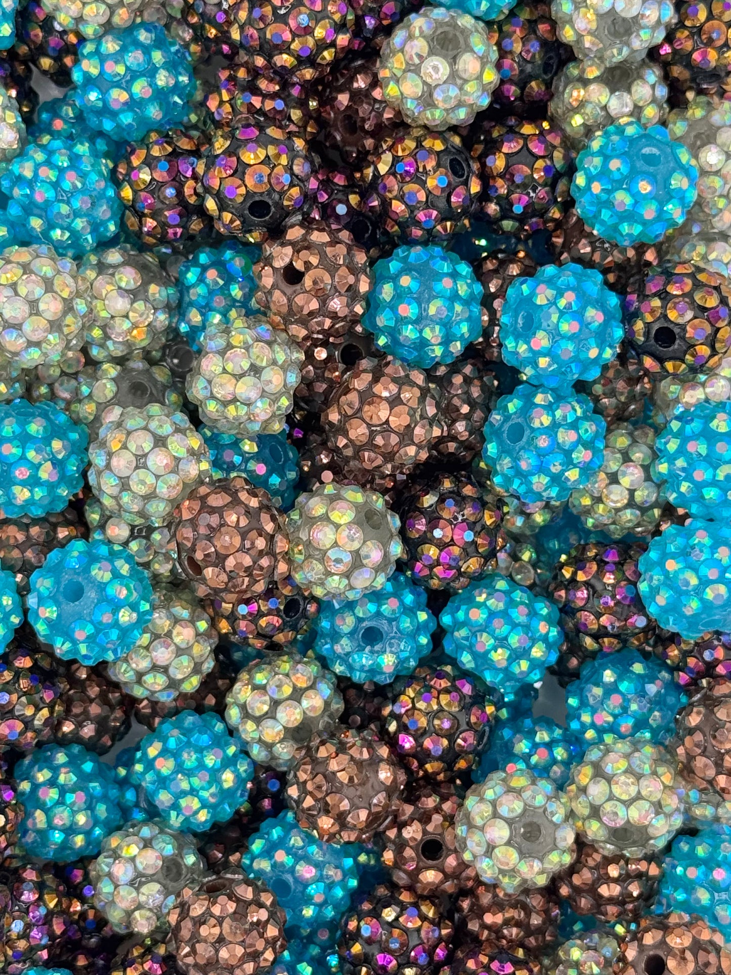 Western Mix Rhinestone 14mm Acrylic (20ct)