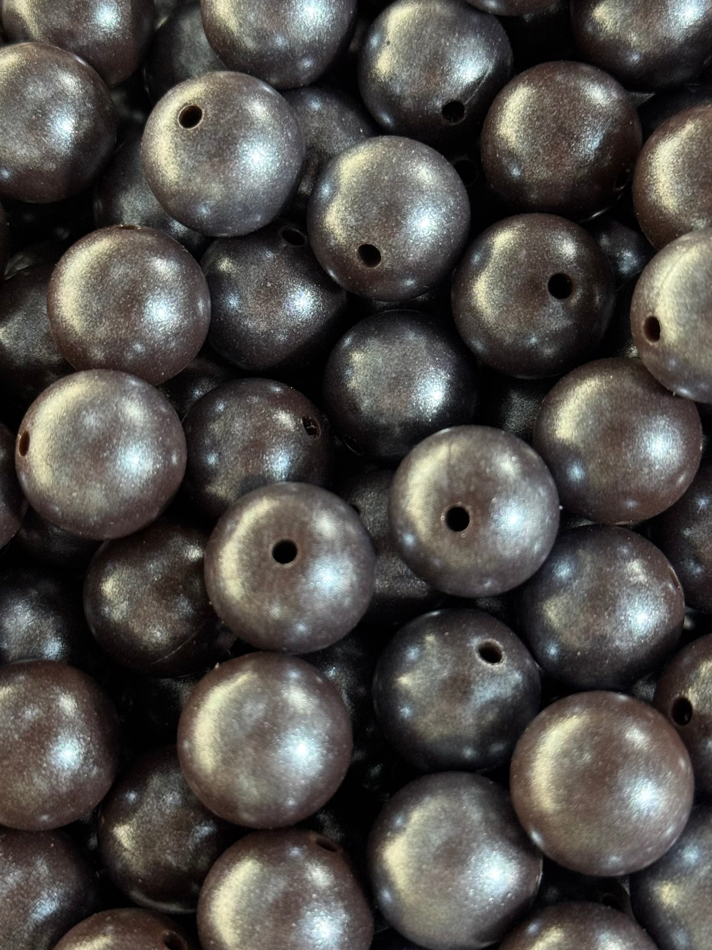 Silvery Opal #22 Coffee Brown 15mm