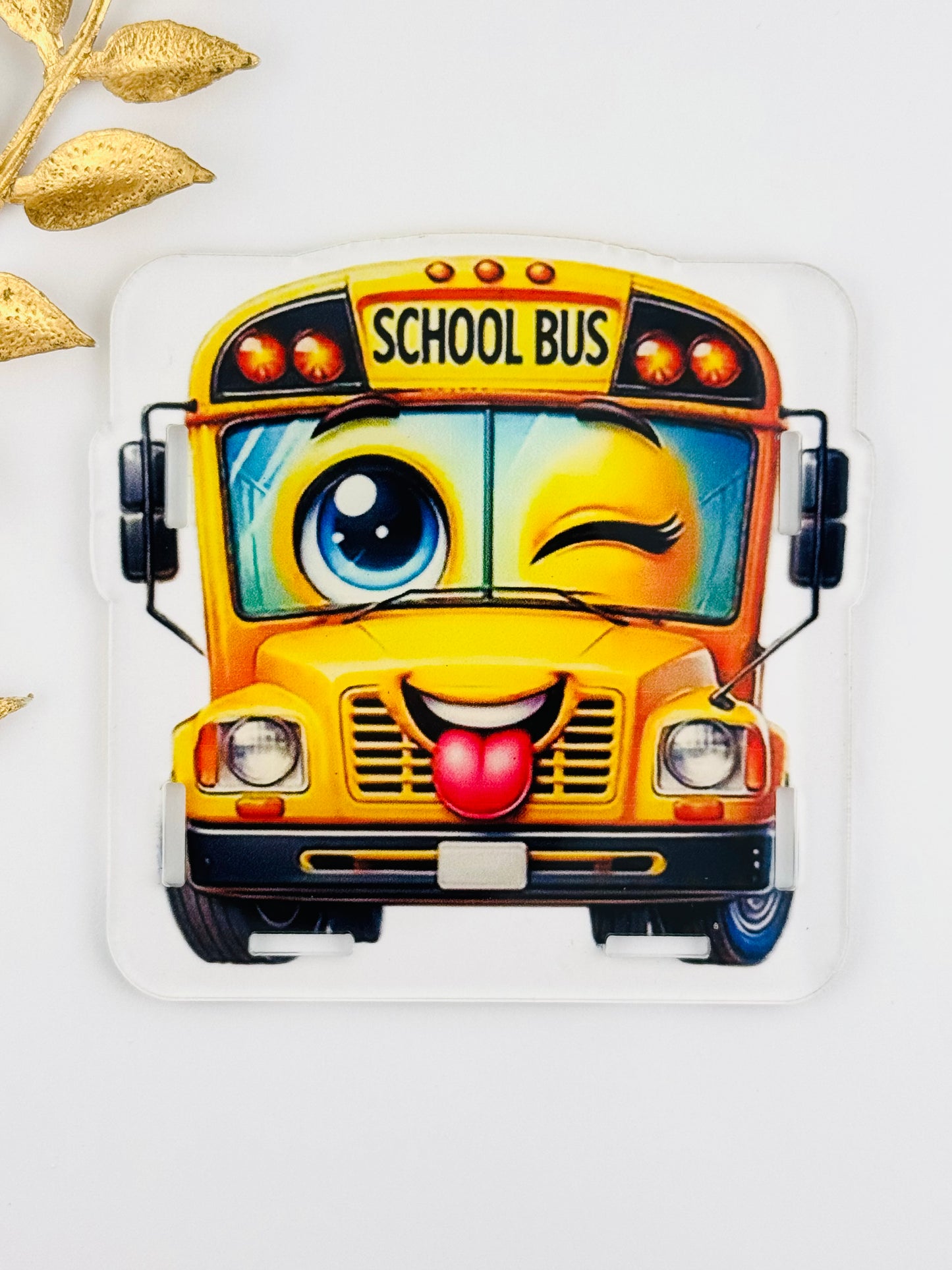 Acrylic Storage Box ~ Silly Bus