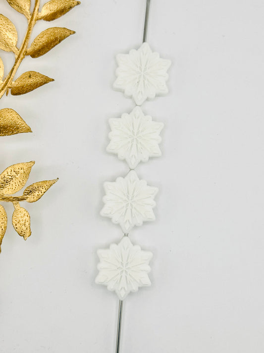 White Snowflake Focal