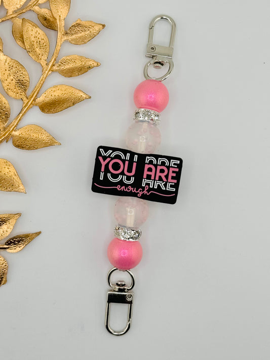 (Pre-Made) E-Reader Strap ~ You Are Enough ~ Interchangable