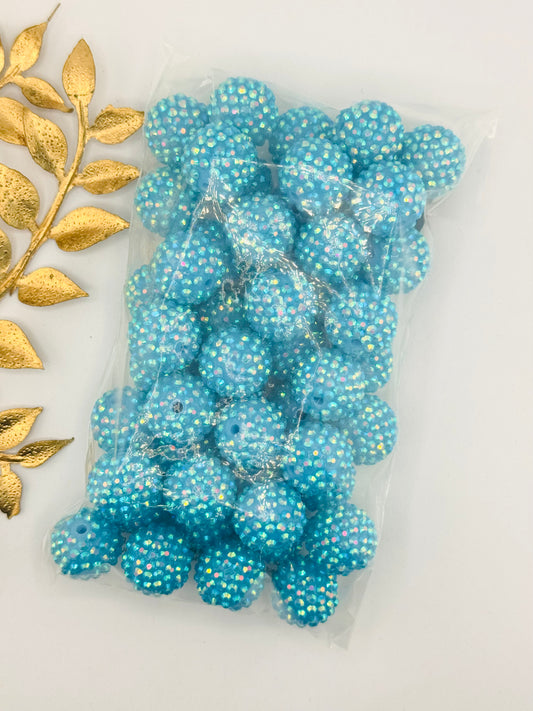 Rhinestone Bulk 50ct Bag ~ Sky Blue