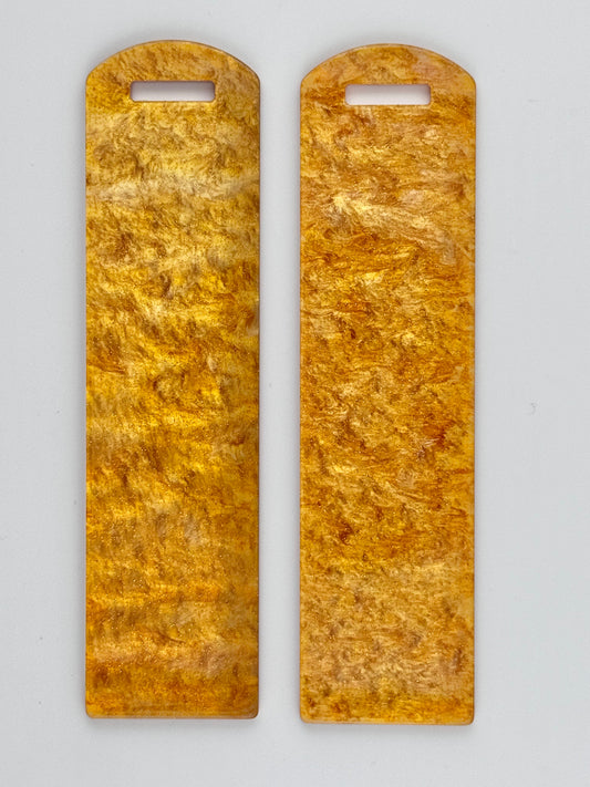 Acrylic Bookmark ~ Golden Haze