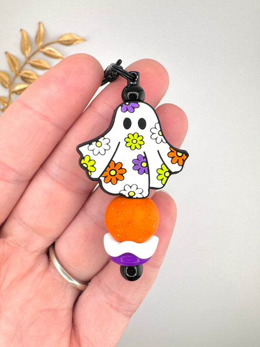 (Pre-Made) Mini Cup Charm ~ Queenie The Ghost