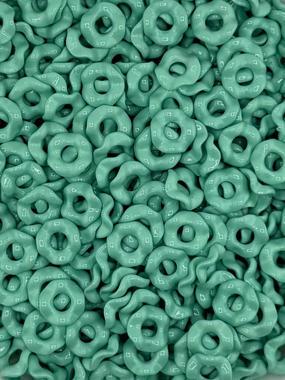 Wavy Acrylic 13mm Spacers (10ct)