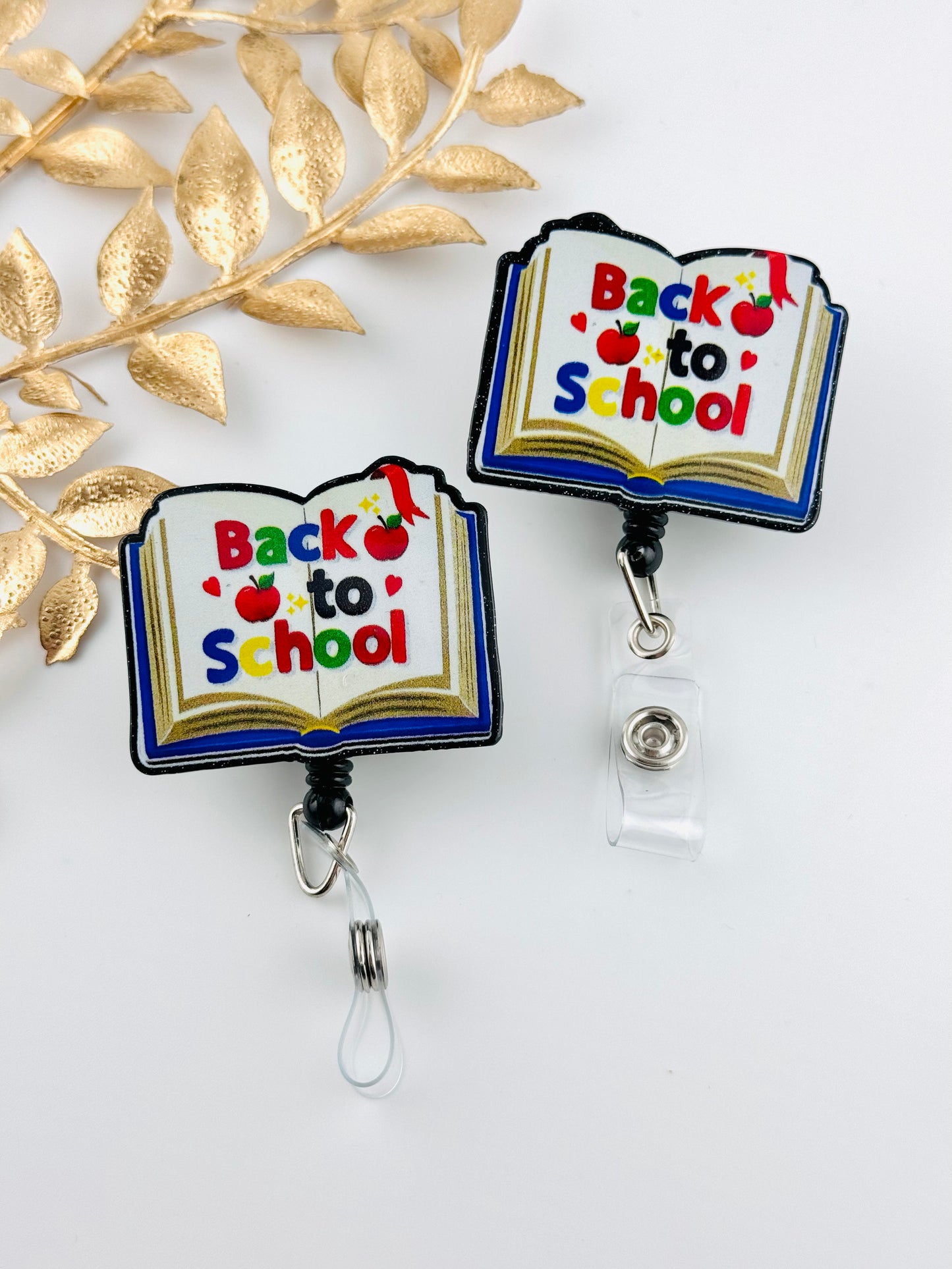 Badge Reel ~ Back to School Book