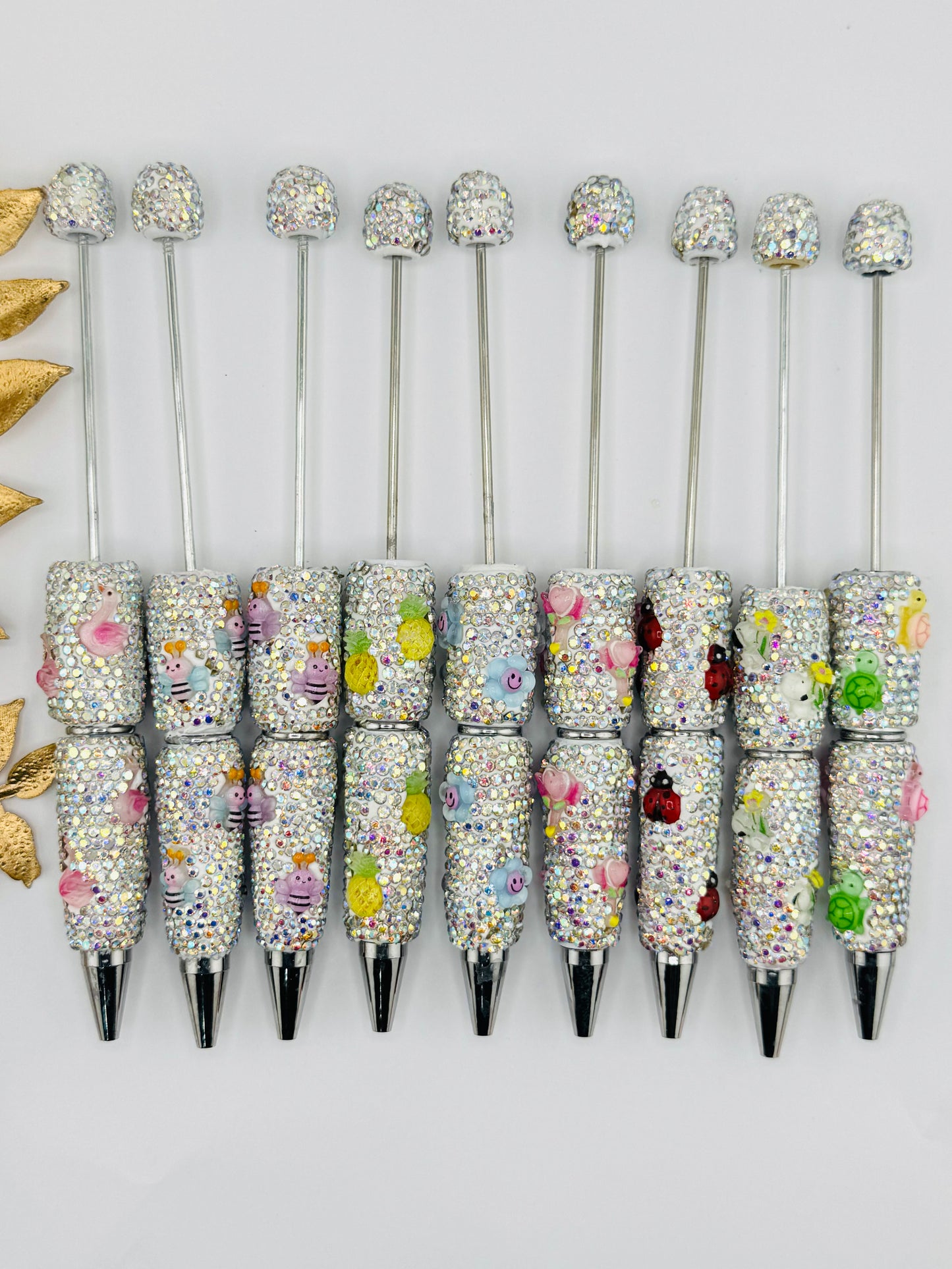 Full Rhinestone Bead-able Pens (Cabochon Style)