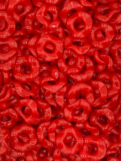 Wavy Acrylic 13mm Spacers (10ct)