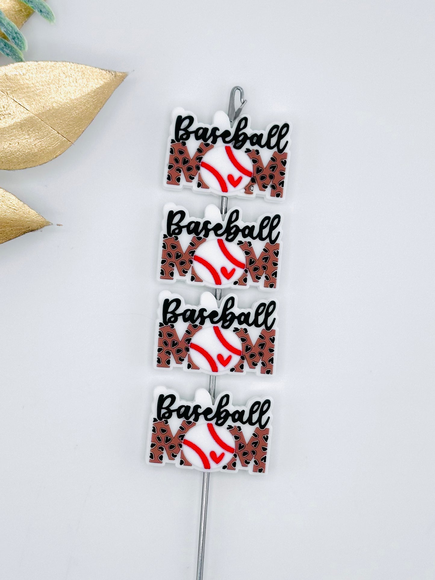 Leopard Baseball Mom Focal